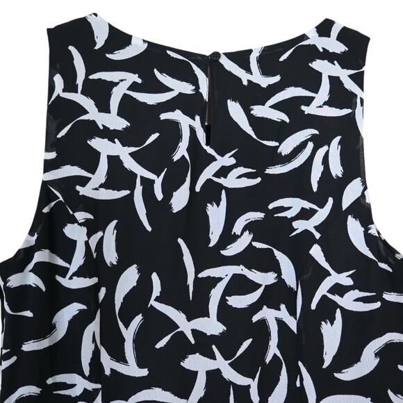 GAP Womens 8 Fit & Flare Pleated Skirt Dress - Picture 4 of 9